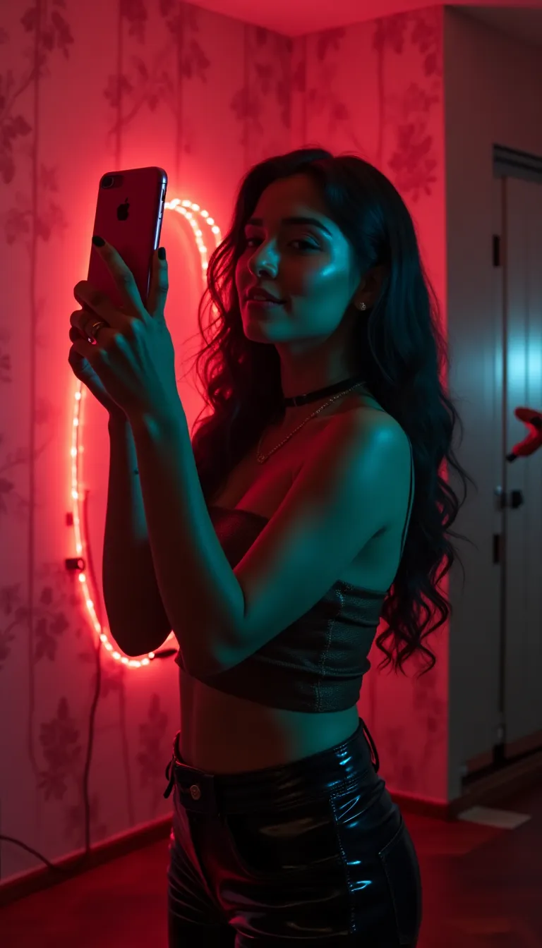 Influencer posando